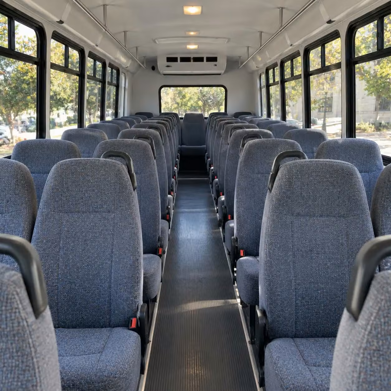 25 passenger minibus inside