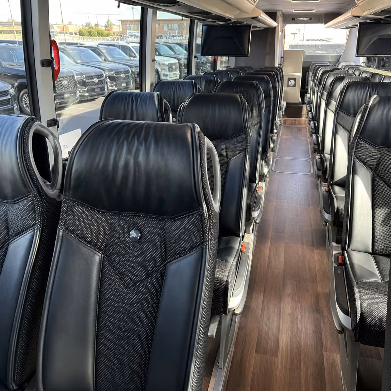 norfolk charter bus rental inside