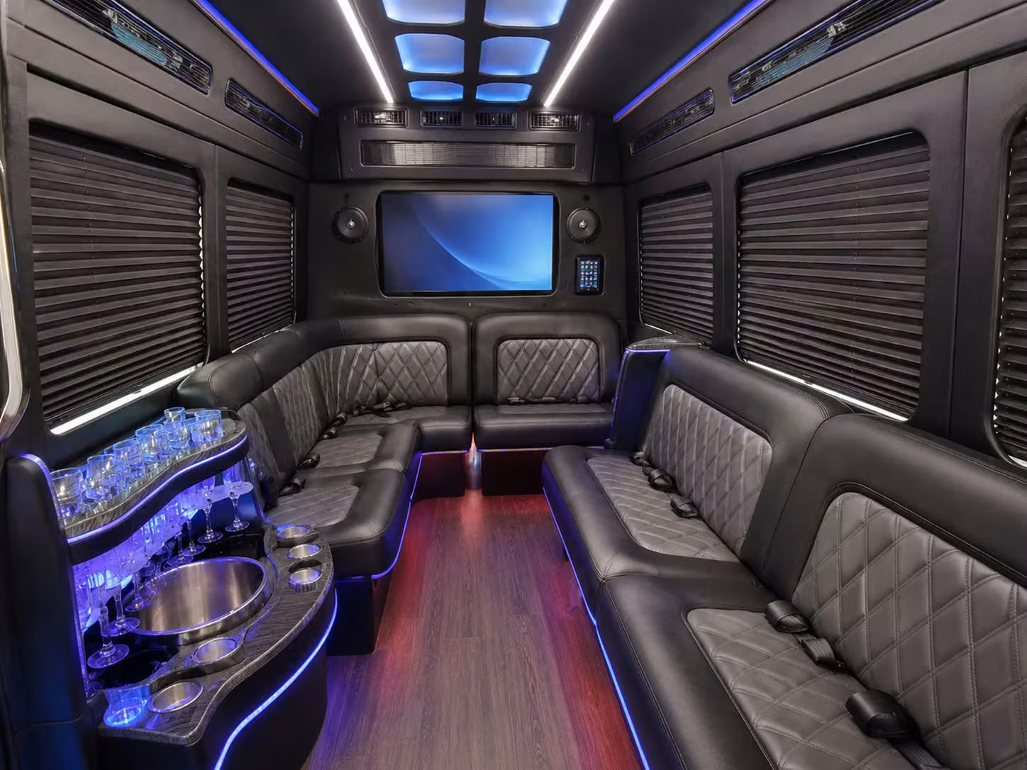 sprinter limousine inside